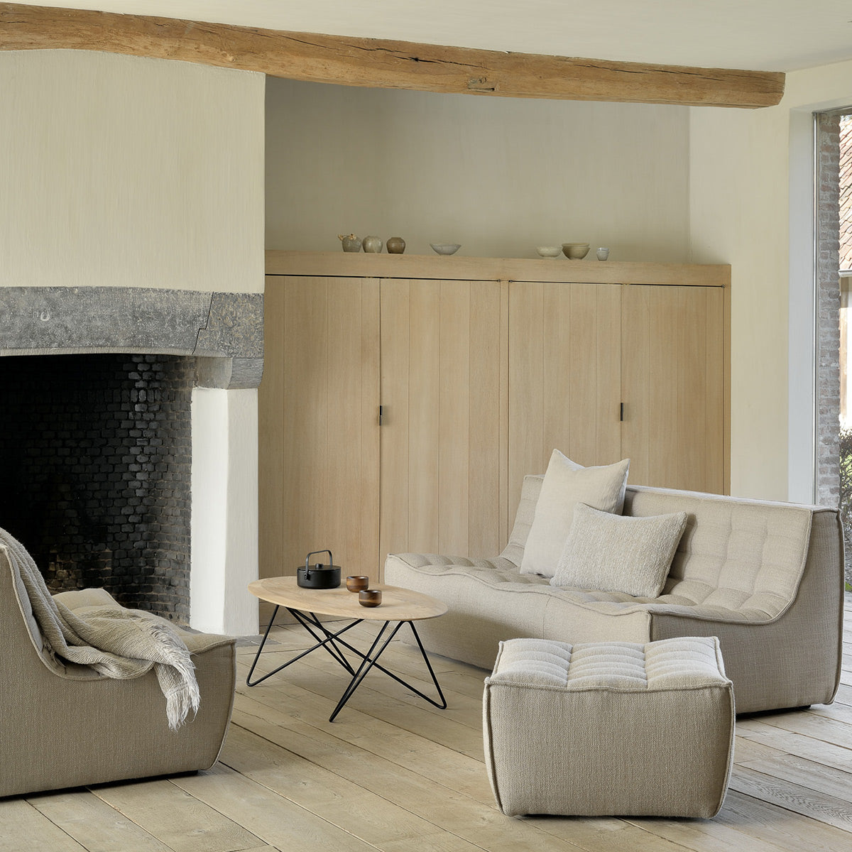 Canapé N701 - 2 Places - Beige 3