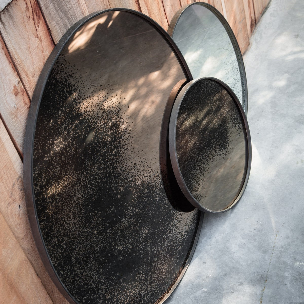 Miroir vieilli - Ø 92 cm 6