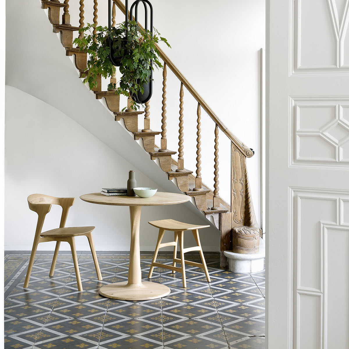 Tabouret Osso en chêne 4