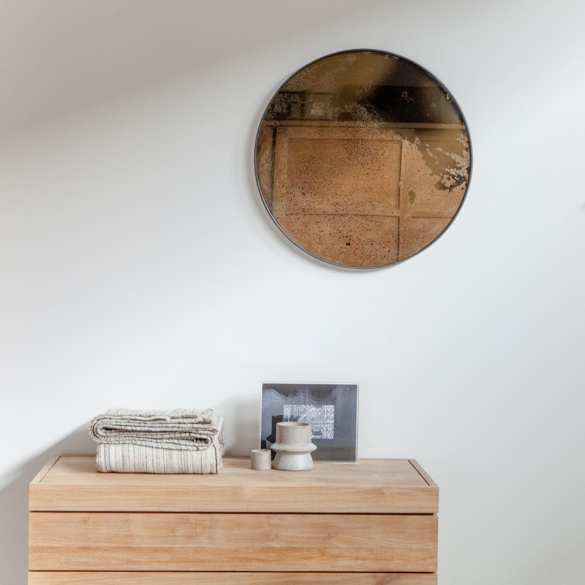 Miroir vieilli - Ø 92 cm 5