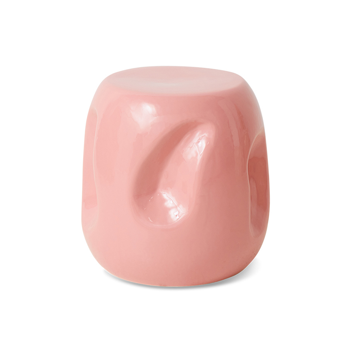 Table d'appoint Currents - Ø 38 cm - Corail 5