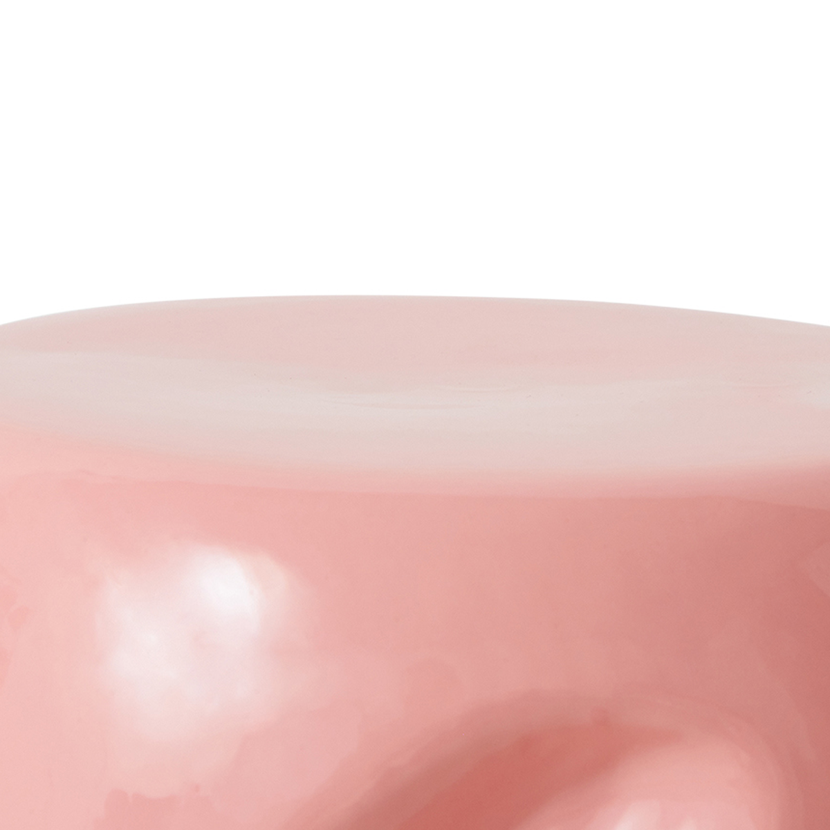 Table d'appoint Currents - Ø 38 cm - Corail 6