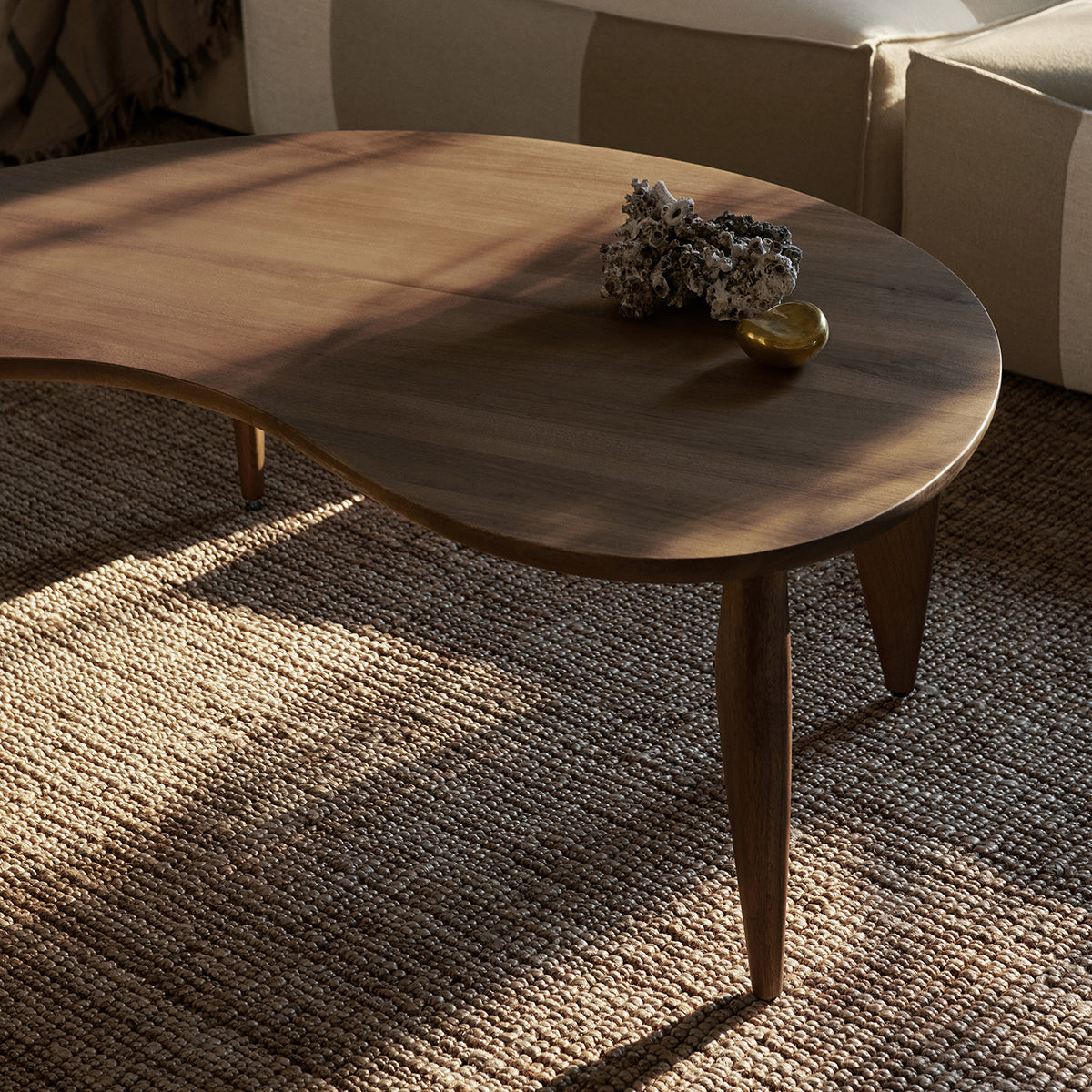 Table basse Feve - Noyer 3