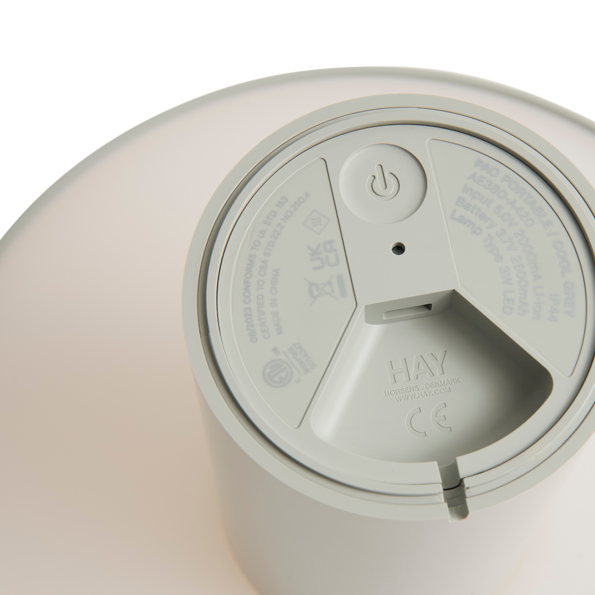 Lampe portable Pao - Cool Gris 14