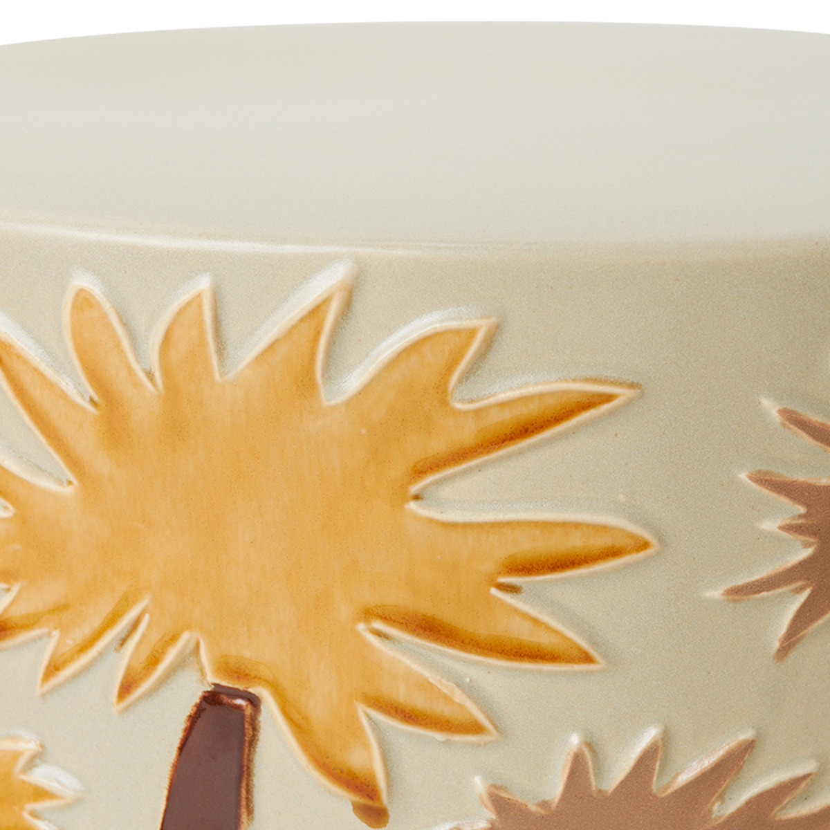 Table d'appoint Coastal en faïence - Ø 40 cm 4