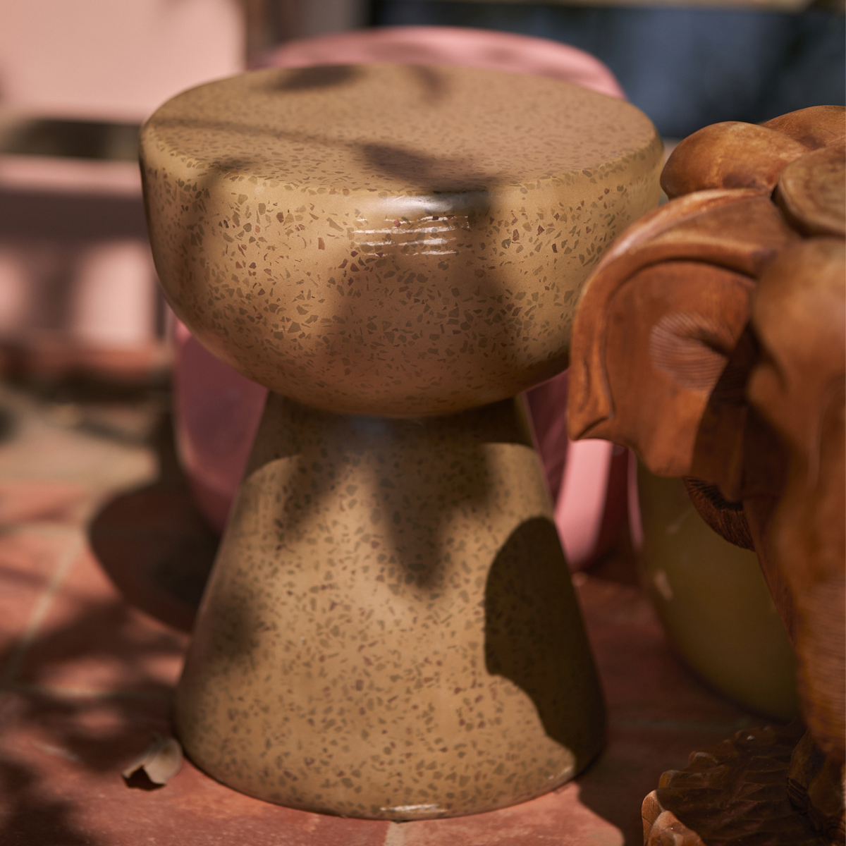 Table d'appoint Terrazzo Pebble 4